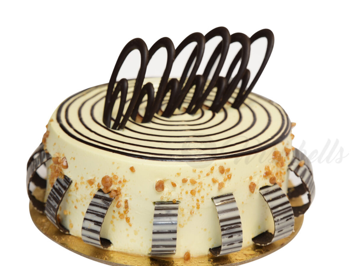 Premium Butterscotch Cake (1 Kg & Above) - Chocomans